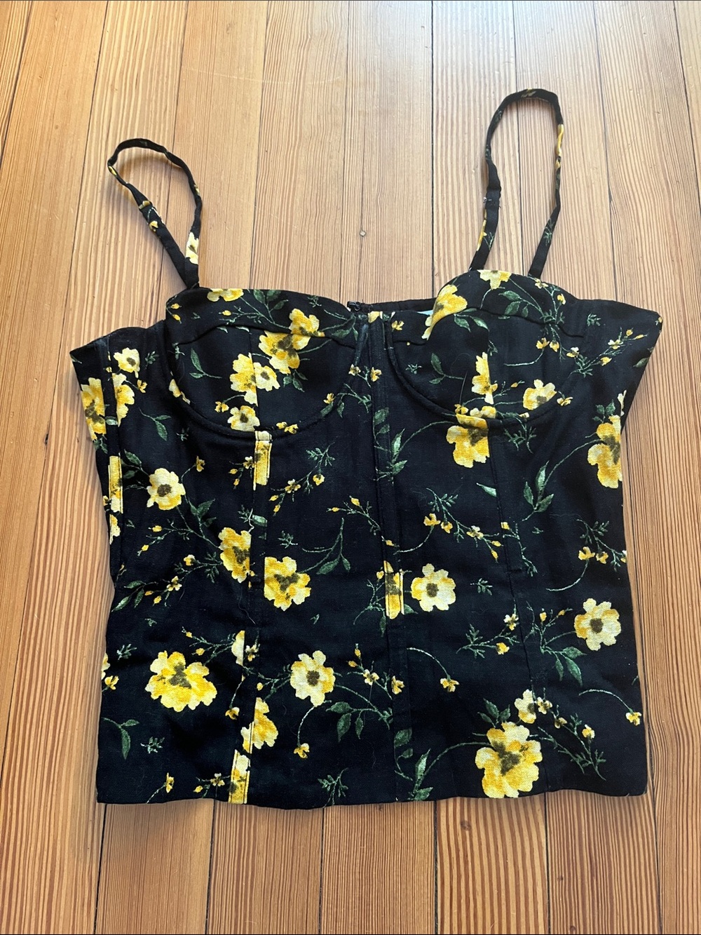 Aqua & Kristopher Brock corset top
